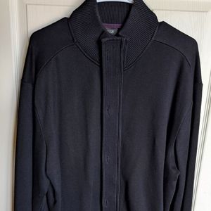 Apt 9 Sweater- zip up with button fasteners